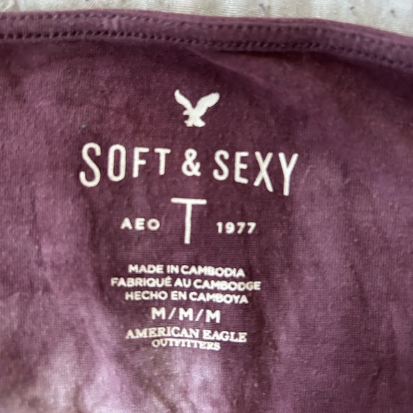 American eagle soft & sexy cross tshirt - Picture 3 of 3
